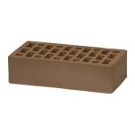 Кирпич Воротынский облицовочный, коричневый. одинарный