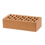 Кирпич Воротынский облицвочный, персик, УС. одинарный