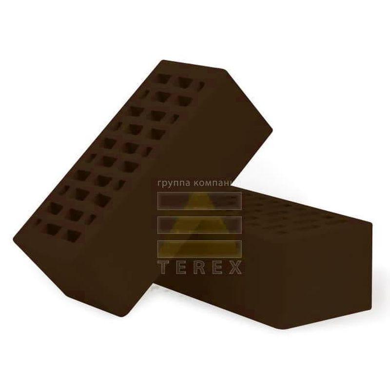 Кирпич лицевой Terex Какао гладкий полуторный Кирпич лицевой Terex Какао гладкий полуторный