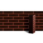 Клинкер фасадный чёрный “Рейкьявик” 0.71NF гладкий