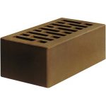 Кирпич лицевой Строма Коричневый Гладкий полуторный