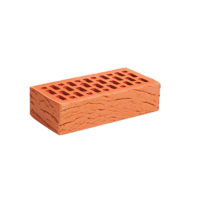 Кирпич лицевой Магма Шоколад Антик одинарный