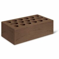 Кирпич лицевой Керма Шоколад бархат евро