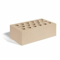 Кирпич лицевой Керма Пшеничное лето гладкий одинарный