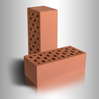 Кирпич лицевой гладкий Коричневый CORTEX М150, 1.4НФ. Красная Гвардия