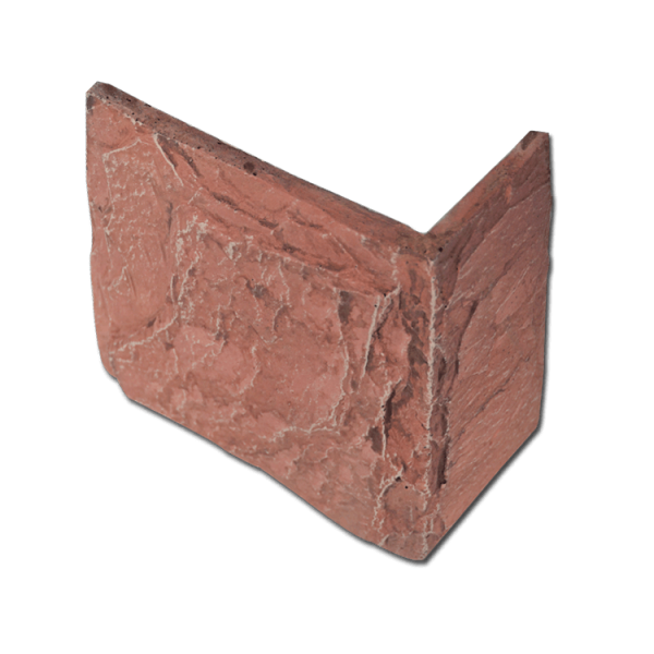 Искусственный камень Фабрика камня, Угол Цесария Розовый мрамор