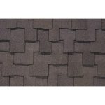 Гибкая черепица Certain Teed, Presidential Shake, ламинированный двухслойный шинглз. Shadow Gray