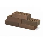 Кирпич лицевой BRAER Баварская кладка “Мокко” гладкий одинарный М-150