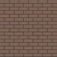 Кирпич лицевой BRAER Коричневый гладкий одинарный