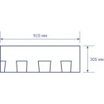 Гибкая черепица Certain Teed, Landmark, ламинированный двухслойный шинглз. Hunter Green