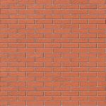 Кирпич лицевой BRAER Красный риф евро