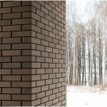 Кирпич лицевой BRAER Баварская кладка “Мокко” гладкий евро М-150