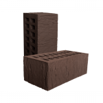 Кирпич лицевой гладкий Коричневый CORTEX М150, 1.4НФ. Красная Гвардия