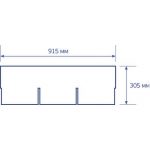 Гибкая черепица Certain Teed, СТ-20, трехлепестковый шинглз. Cedar Brown