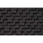 Гибкая черепица Certain Teed, Presidential Shake, ламинированный двухслойный шинглз. Charcoal Black
