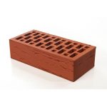 Кирпич лицевой BRAER Красный риф одинарный
