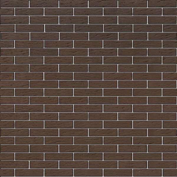 Кирпич лицевой BRAER Коричневый риф одинарный