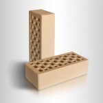 Кирпич лицевой гладкий Желтый М150, 1НФ. Красная Гвардия