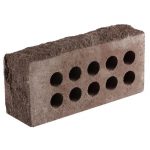 Кирпич облицовочный гиперпрессованный “Литос” М250 Ложок-Тычок Коричневый 230х100х65 мм 1 НФ