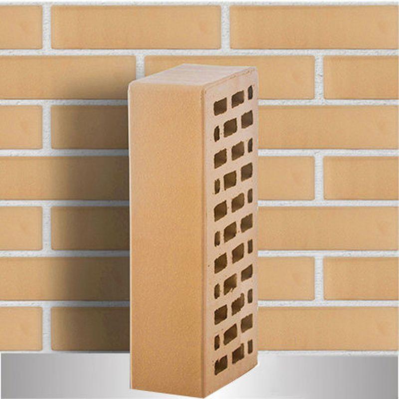 Кирпич облицовочный ЛСР, пшеничный, гладкий, 1 НФ Кирпич облицовочный ЛСР, пшеничный, гладкий, 1 НФ