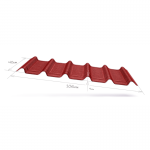 Черепица Ондувилла Коричневая