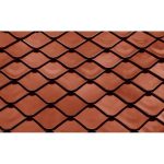 Керамическая рядовая черепица BRAAS Изумруд каштан глазурь