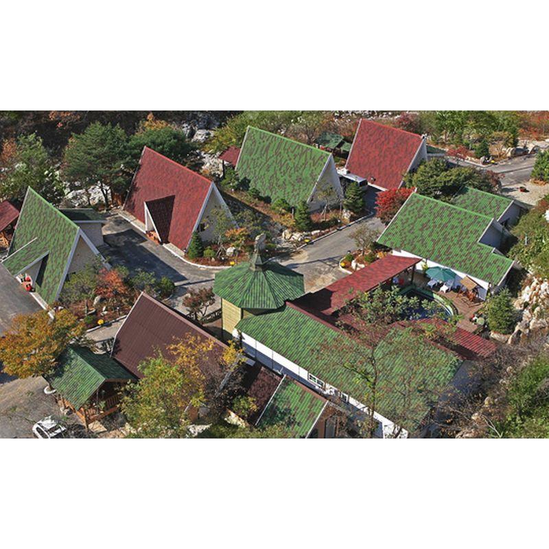 Черепица Ондувилла Зеленая Черепица Ондувилла Зеленая