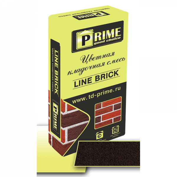Цветная кладочная смесь Prime «Line Brick’«Wasser». Серая 25 кг