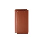 Керамическая рядовая черепица BRAAS Турмалин натуральный красный