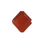 Керамическая рядовая черепица BRAAS Изумруд каштан глазурь