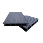 Террасная доска из ДПК Old Style Антрацит