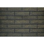 Кирпич облицовочный гиперпрессованный Литос М250 Ложок Графит 250х100х65 мм 1 НФ