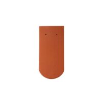 Керамическая рядовая черепица BRAAS Рубин 13V антрацит ангоб