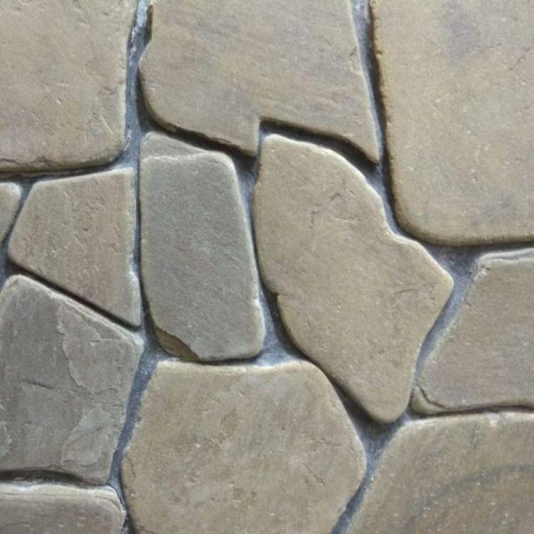 Камень природный Песчаник Галтованный 20-35 мм.  Серо-зеленый.  Ростовская область