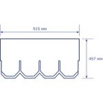 Гибкая черепица Certain Teed, Carriage House, супер ламинированный двухслойный шинглз. Brownstone