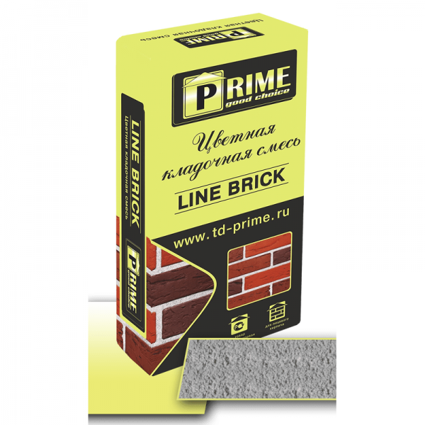 Цветная кладочная смесь Prime «Line Brick’«Wasser». Жемчужная 25 кг