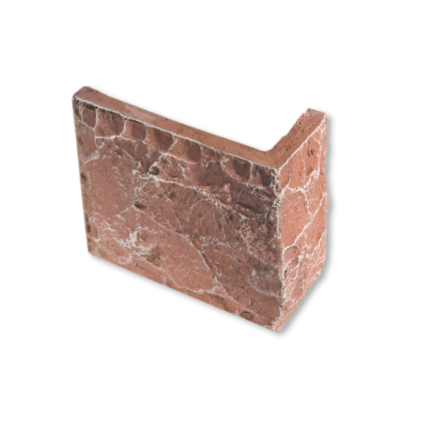 Искусственный камень Фабрика камня, Угол Цесария Розовый мрамор