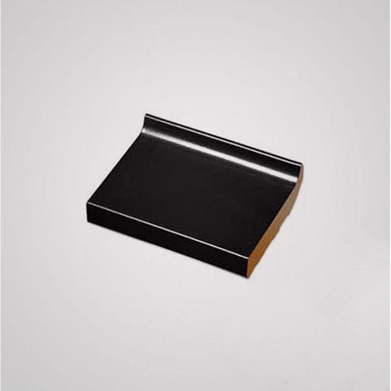 Клинкерный подоконник Terca Zwart глазурованный 215мм Клинкерный подоконник Terca Zwart глазурованный 215мм