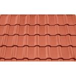 Керамическая рядовая черепица BRAAS Рубин 9V медный ангоб