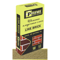 Цветная кладочная смесь Prime “Line Brick’«Wasser». Кремово-желтая 25 кг