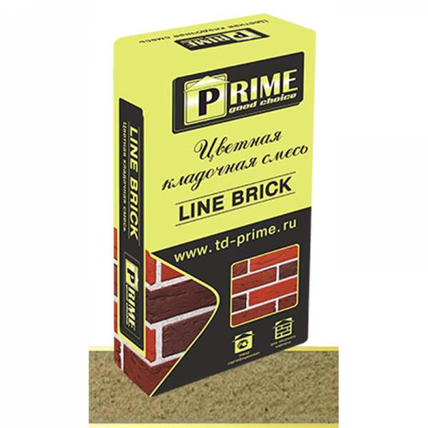 Цветная кладочная смесь Prime «Line Brick’«Wasser». Кремовая 25 кг