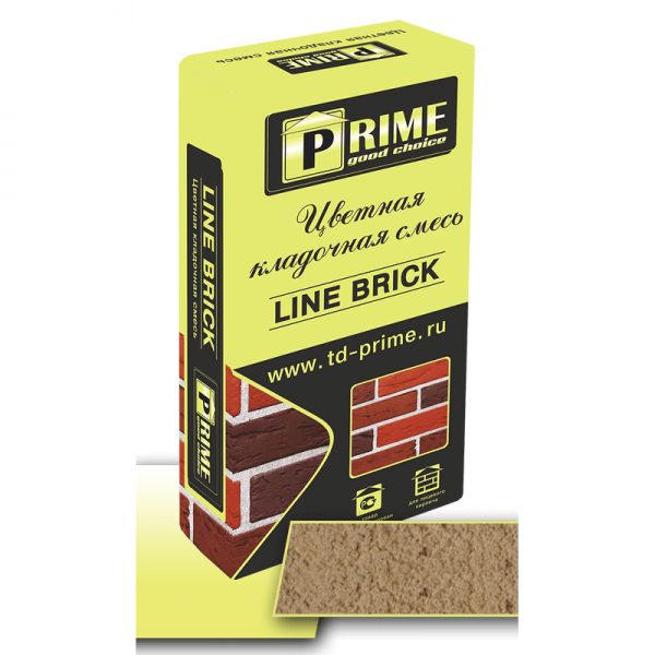 Цветная кладочная смесь Prime «Line Brick’«Wasser». Коричневая 25 кг