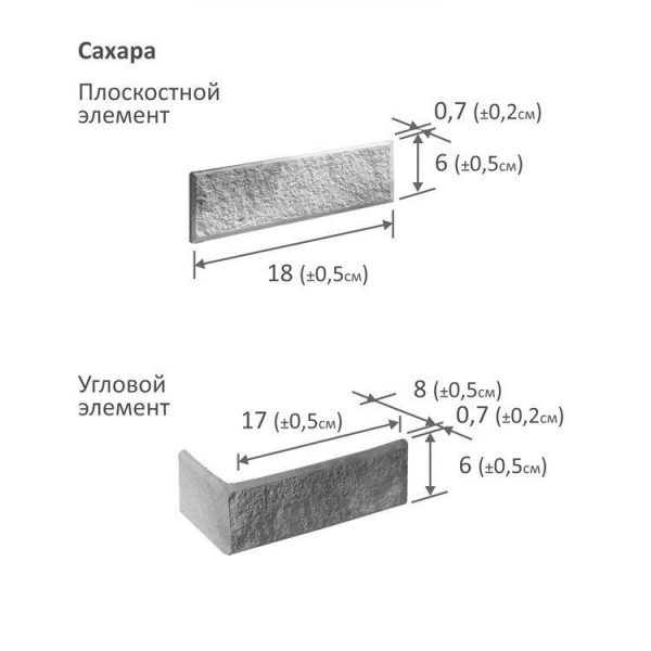 Искусственный камень Фабрика камня, Угол Сахара Терракот