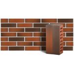 Клинкер фасадный ЛСР М300 красный флешинг Ноттингем гладкий 250х85х65 0.7 НФ