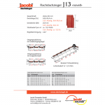 Черепица керамическая Jacobi J13 лазурный