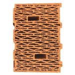 Крупноформатный поризованный керамический блок ЛСР 10.7 NF М100 Теплый