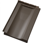 Черепица керамическая Jacobi Z10 тёмно-коричневый