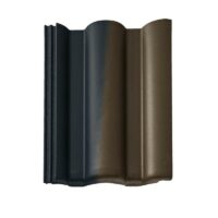 Цементно-песчаная черепица рядовая BRAAS Янтарь антик красная