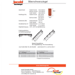 Черепица керамическая Jacobi Biberschwanzziegel еловый