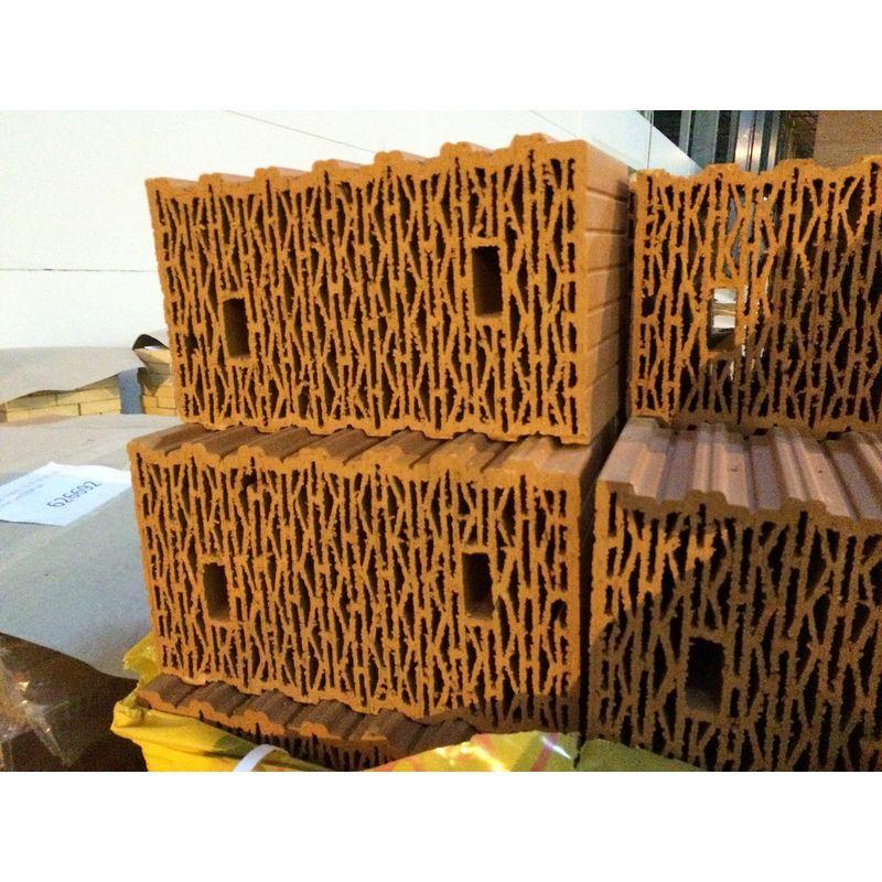 Крупноформатный поризованный керамический блок ЛСР 12.35 NF М100 Крупноформатный поризованный керамический блок ЛСР 12.35 NF М100